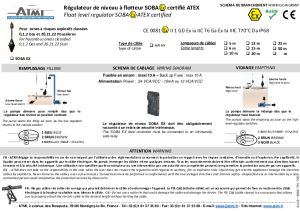 Esquema de conexi�n SOBA EX certificado ATEX