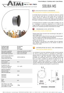 SOLIBA MS Ficha t�cnica detallada