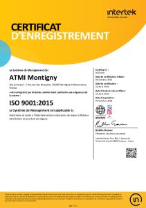 Certificado ISO 9001-2015 - ATMI