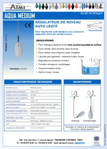 Regulador de nivel AQUA MEDIUM