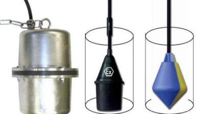 Protecci�n met�lica detector de nivel SOLIBA
