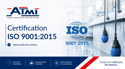 Certificaci�n ISO 9001 renovada para ATMI