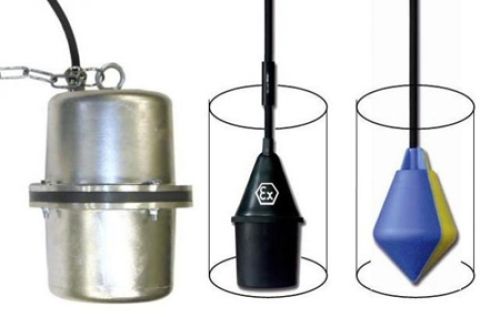 Protecci�n met�lica detector de nivel SOLIBA