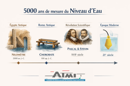Sensores de Nivel de Agua, Evoluci�n del Instrumento de Medici�n